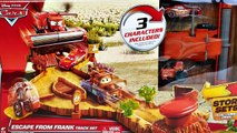 CARS Escape From Frank Track Set Disney Pixar Cars 2 Lightning Mcqueen Superhero Superman Mater
