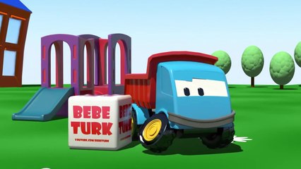 Çizgi Film Akıllı Excavator Dodo figürleri öğreniyor (Silindir) Bölüm 2