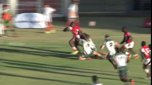 Cheeky Collins Injera scores a try after TEASING Zimbabwe defence!