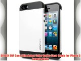 SPIGEN SGP Case Slim Armor Color Series Case Funda for iPhone 5 Smooth White