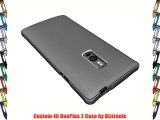 OnePlus 2 Case Diztronic Ultra TPU Case for OnePlus Two - Full Matte Chacoal Gray - (OP2-VOY-GRY)