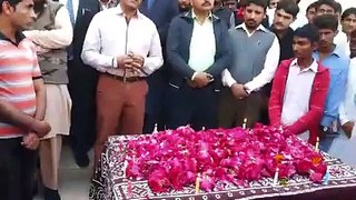 A tribute to the martyrs of Bacha Khan University by Sindh University Laar Campus,Badin