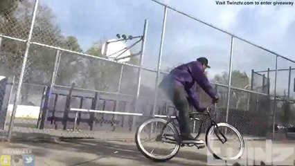 EXPLODING AIRBAG BAIT BIKE PRANK!!