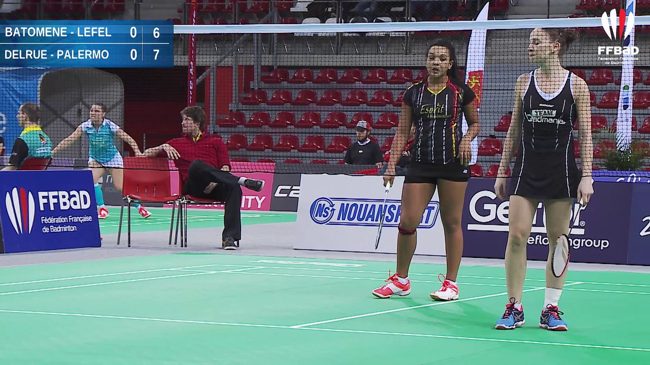 Championnats de France 2016 - demi-finale double dames