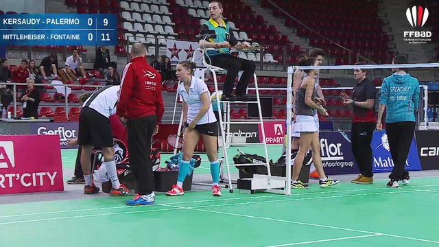 Championnats de France 2016 - demi-finale double mixte