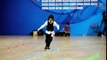 Une jeune fille chinoise danse en Roller sur Beat it de Michael Jackson : impressionnant