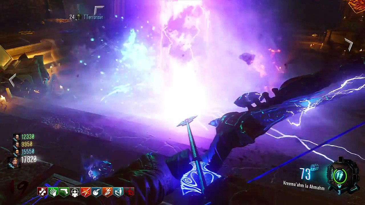 Black Ops 3 Zombies: Der Eisendrache Easter Egg - Fighting the Boss! (Funny Moments & Fails)