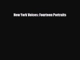[PDF Download] New York Voices: Fourteen Portraits [Read] Full Ebook