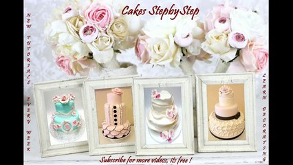 ROSE RUFFLE CAKE - HOW TO by CakesStepbyStep