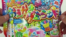 Kracie Oekaki Gummy Land DIY Kit Lage Din Egen Godteri Ånd, Fisk, Frosk, Ansikt og Føtter Figurer!