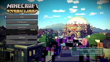 Minecraft Story Mode Gameplay Part 1 - Episode 1