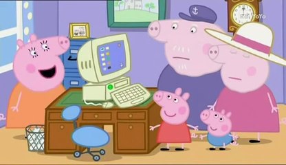 Peppa Pig ☻ Italiano ☻ Il Computer Di Nonno Pig
