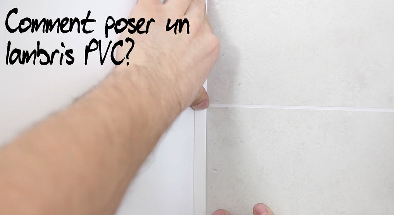 Comment poser un lambris PVC ?