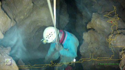 Spéléologie Aveyron - Aven de la Tride - Causse Noir