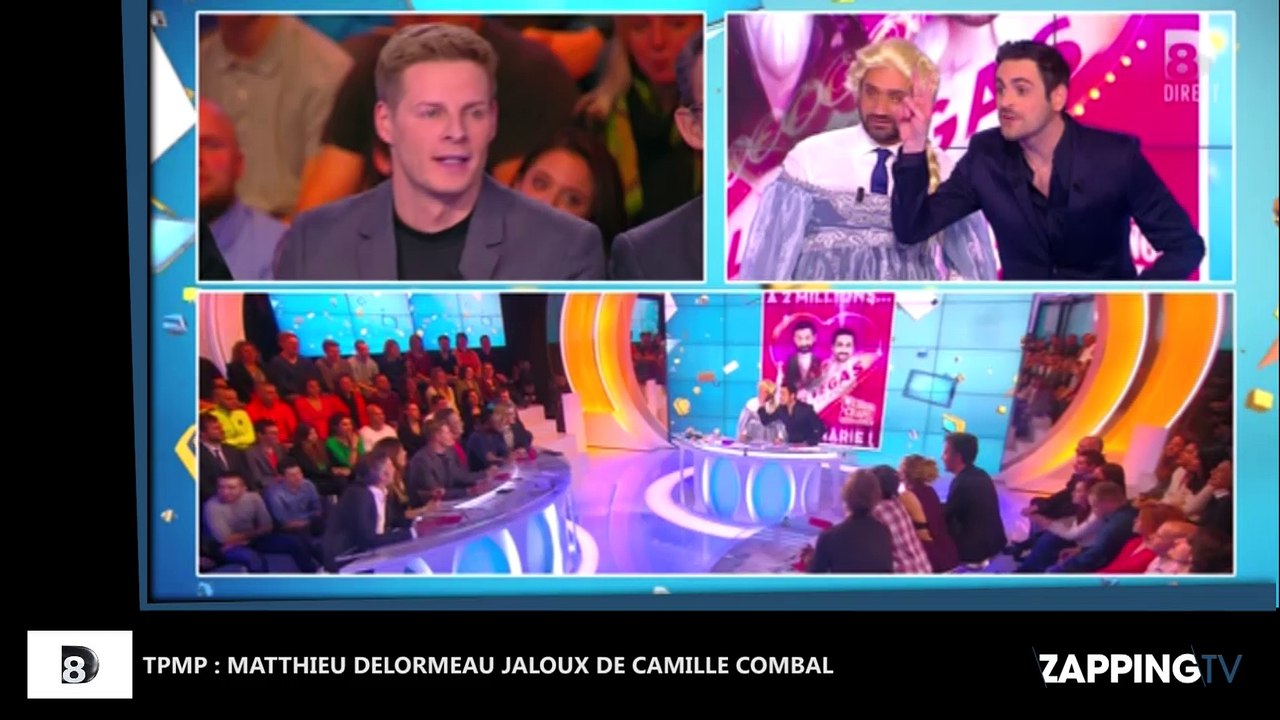 TPMP : Matthieu Delormeau jaloux de Camille Combal, malaise sur le plateau (Vidéo)