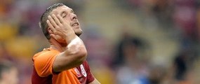 Galatasaray'da Podolski, Akhisar Maçında Yok