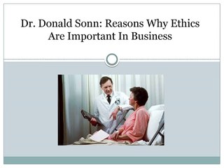 Donald Sonn - Dedicated Businessman