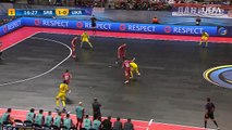 Futsal EURO Highlights Serbia Ukraine 2-1 08/02/16