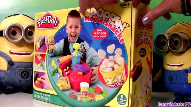 Play Doh Poppin Movie Snacks Popcorn Ice Cream Despicable Me Blu-Ray DVD Minion Dave Sing