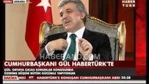 Cumhurbaşkanı Abdullah Gül, Habertürk Canlı Yayını 3 Ocak 2014 - Yolsuzluk ve Gezi Parkı Görüşleri