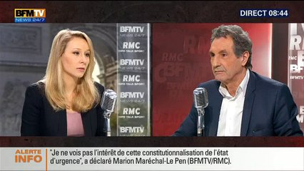 Quand Jean-Jacques Bourdin et Marion Maréchal-Le Pen parlent djellaba sur BFMTV