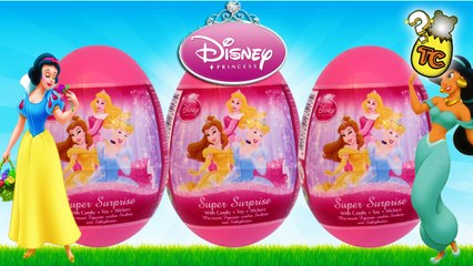 DISNEY PRINCESS Surprise Eggs Unboxing | Toy Collector