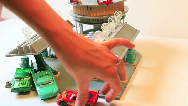 Hot Wheels McDonalds Cars and Lightning McQueen eats Hot Wheels McDonalds Happy Meal