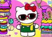 hello kitty makeover and hello kitty dress up video game for girls and boys jeux de fille baby hazel