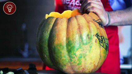 Как сделать тыкву на Хэллоуин!