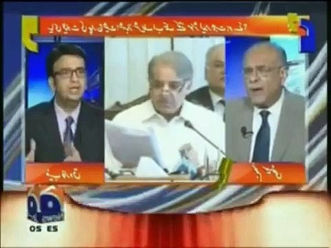 Najam Sethi first time Criticizing Shahbaz Sharif