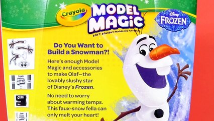 Do You Want to Build a Snowman? Disney Frozen Crayola Model Magic Olaf Craft Kit by DCTC