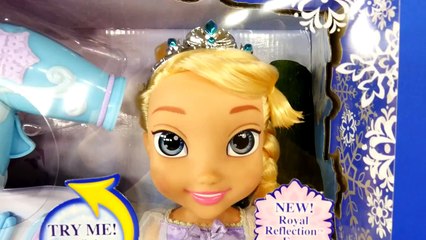 NEW Frozen Easy Styles Elsa Doll How To Change Elsas Hair Clips Extensions 2014 Disney Toys Review