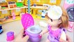 Baby doll poops & peeps on Toilet toy 콩순이 뽀로로 응가놀이 장난감