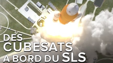 Le Space Launch System pourra lancer des CubeSats en plus d'Orion
