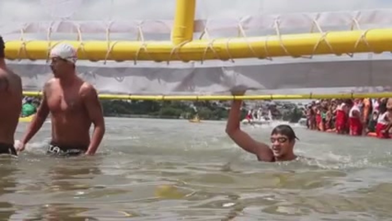 Étape n°1 de la coupe du monde marathon FINA/Hosa de natation 2016 (10km) à La Patagones Viedma