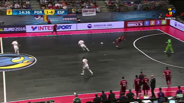Ricardinho Fantastic Goal vs Spain - Futsal Euro 2016