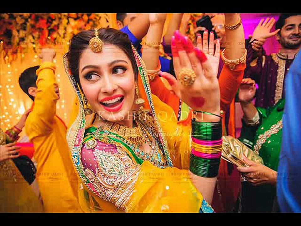 Ayeza Khan and Danish Taimoor Wedding HD pics (nikkah, mehndi, barat & walima)