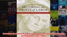 Download PDF  Securing the Fruits of Labor The American Concept of Wealth Distribution 17651900 FULL FREE
