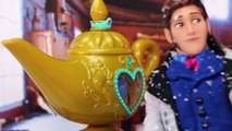 Anna is Elsas Daughter when Frozen Hans Gets Three Wishes from Aladdins Genie. DisneyToysFan