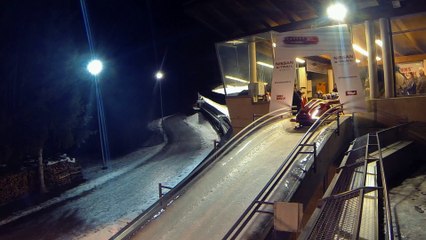 Nissan X-Trail Bobsleigh Experience Film Run 1