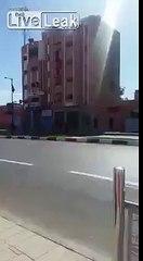 Woman Runs In front of Speeding Royal Motorcade