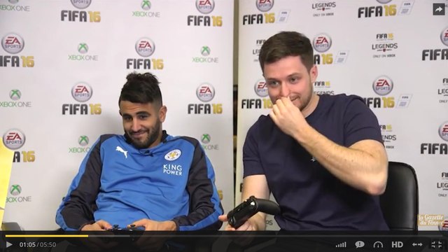 Mahrez défié sur FIFA par un youtubeur anglais!