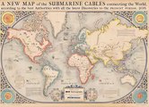 A New Map Of The Submarine Cables Connecting The World To The Present Period