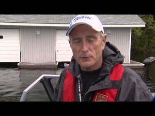 Canadian Sportfishing - Jigging Lake Trout on Lake Joseph ON