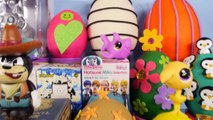Play Doh Eggs Surprise Blind Box Unboxing Toys MLP Disney Vinylmation Kidrobot Playdough Videos
