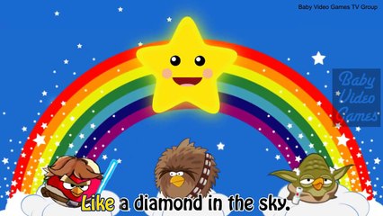 841 Twinkle Twinkle Little Star Angry Birds Angry Birds Cartoon Kids Songs and Nursery Rhymes
