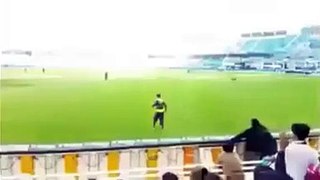 Hilarious Dance of Ahmed Shahzad  In PSL 2016 Match