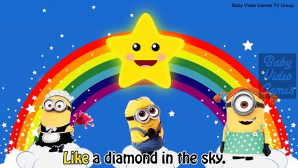 878 Twinkle Twinkle Little Star The Minions Cartoon The Minions Nursery Rhymes878