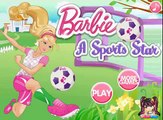 мультик игра Игра Барби Barbie принцесса Футболистка одевалка