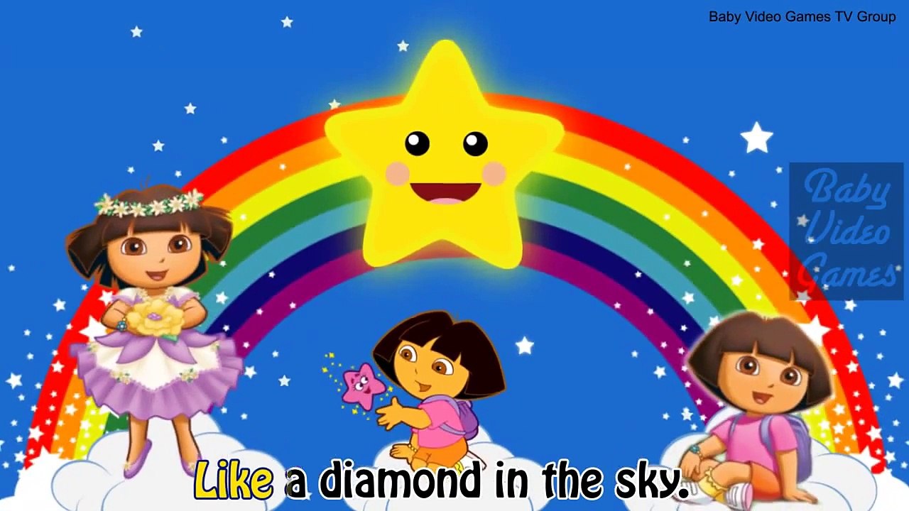 899 Dora the Explorer Nursery Rhymes and Kids Cartoon Twinkle Twinkle Little Star899